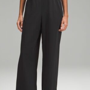 Lululemon Women's Black Wide-Leg pants, size Large